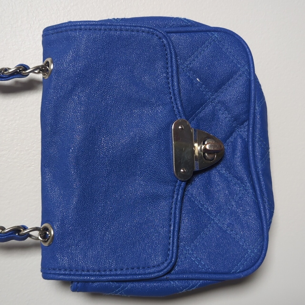 Mini Lulu NYC royal blue crossbody bag